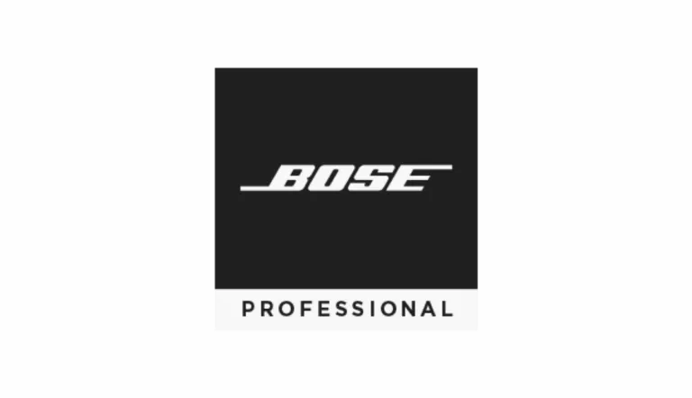 En svart fyrkant med vit STV-text.